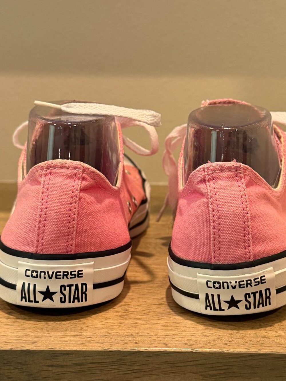 Converse Chuck Taylor All Star Low Top Pink Sneakers Womens 10 - Picture 5 of 9
